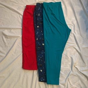 Bundle of Faded Glory women’s leggings 2X